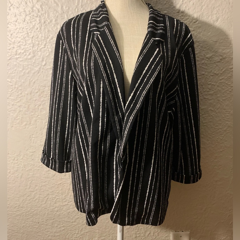 Women’s blazer unlined (1x) Ashley Blue